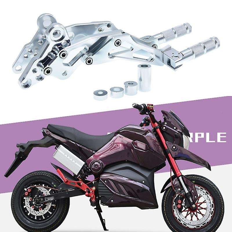 Motorcycle Parts Fit for M3M5 Foot Support Pedal Foot Pedal M5 Pedal Modified Pedal Silver