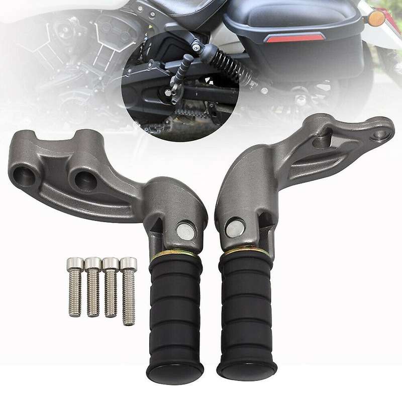 Motorcycle Passenger Foot Pegs with Mounting Screws for Indian Scout 2015-2020 Scout Sixty 2016-2020