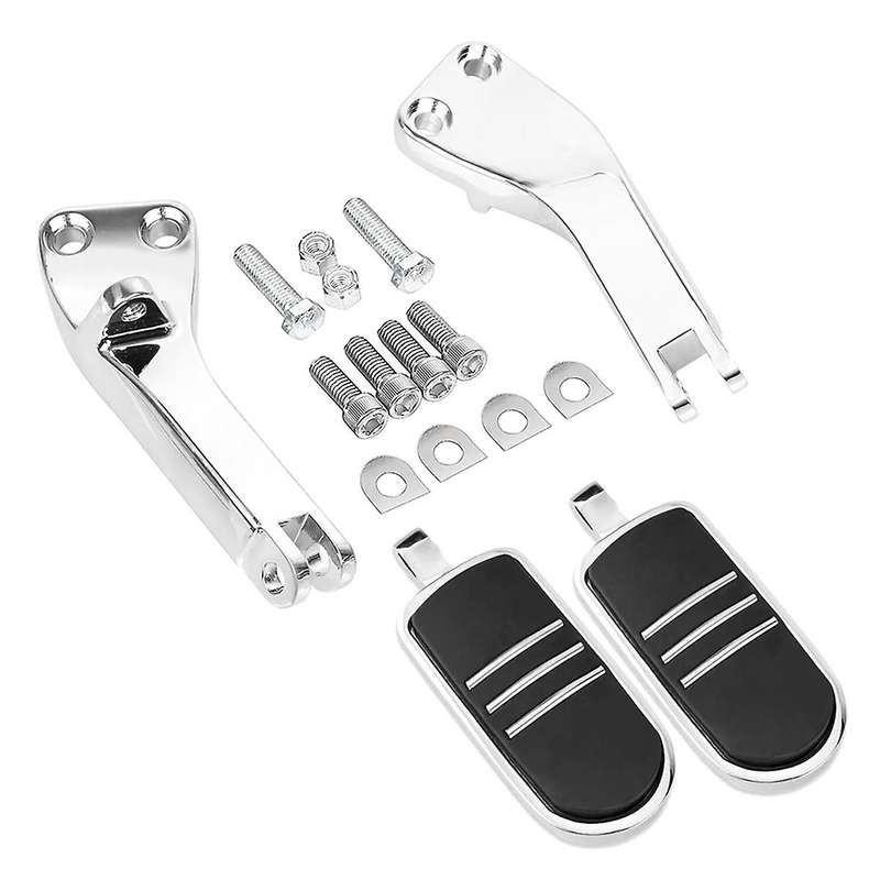 Motorcycle Passenger Foot Pegs Mount Support Bracket Fit for Dyna 06-2017