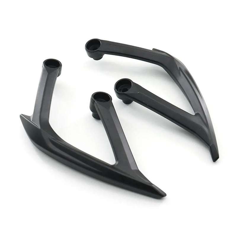 Motorcycle Passenger Rear Armrest Grab Handle Seat Hand Handle Grab Bar Kits Black for Street Triple