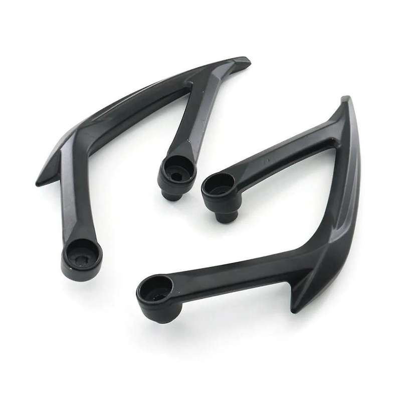 Motorcycle Passenger Rear Armrest Grab Handle Seat Hand Handle Grab Bar Kits Black for Street Triple
