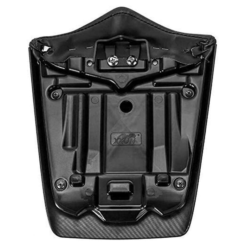 Motorcycle Passenger Rear Pillion Seat Cowl Cover Fairing for 675 2006-2012(Carbon Fiber)