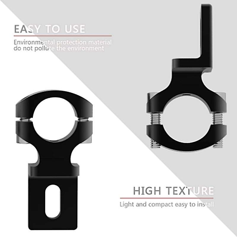 Motorcycle Pipe Mount Headlight Bracket Spotlight Holder Tube Clamp Handlebar 22mm 7/8inch for Cafer