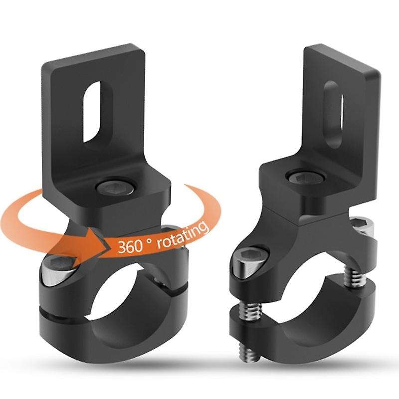 Motorcycle Pipe Mount Headlight Bracket Spotlight Holder Tube Clamp Handlebar 22mm 7/8inch for Cafer