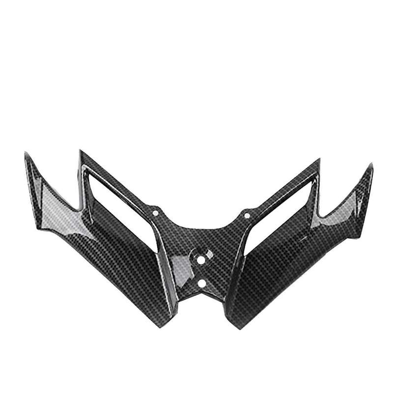 Motorcycle Pneumatic Tail Spoiler Protector Front Fairing Universal for Carbon Fiber Color