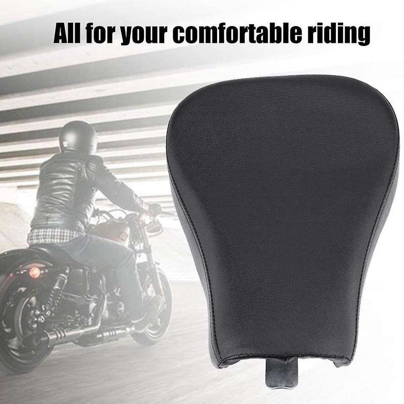 Motorcycle PU Leather Front Waterproof Leather Solo Seat Cushion Pad for Forty XL1200 883 X48 2004-2