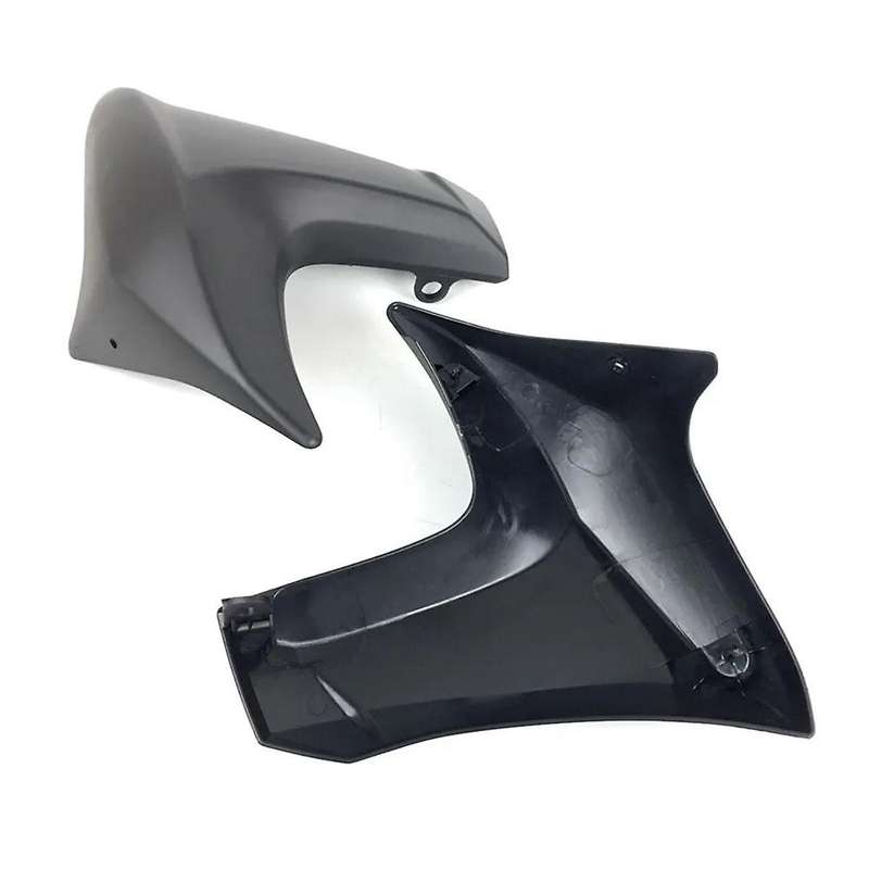 Motorcycle Radiator Cover Turn Signal Mid Side Fairing Trim Cowl for ER6N ER-6N 2012-2016,Matt Black