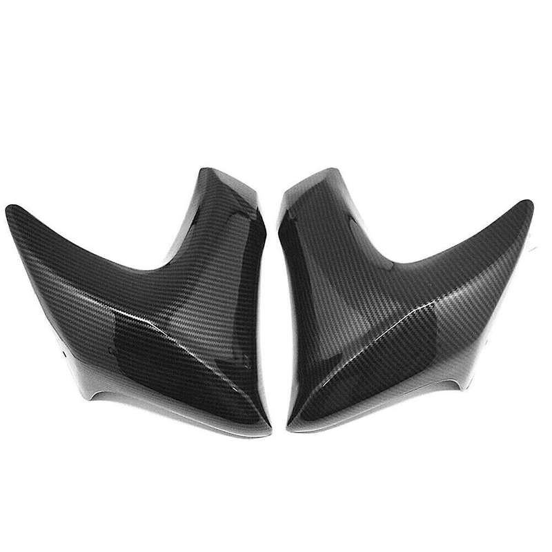 Motorcycle Radiator Cover Turn Signal Mid Side Fairing Trim Cowl for ER6N ER-6N 2012-2016,Carbon Fib