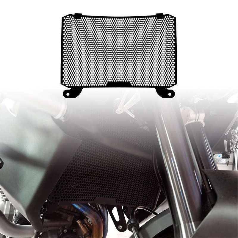 Motorcycle Radiator Cover Grille Guard Water Tank Radiator Cap Protector Net for 800mt 800mt