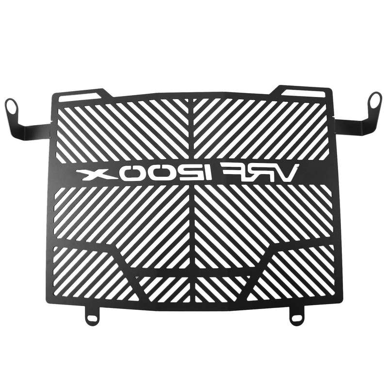 Motorcycle Radiator Grille Cover Guard Protection Protector for VRF 1200X 2016-2020 VRF1200X(Black)