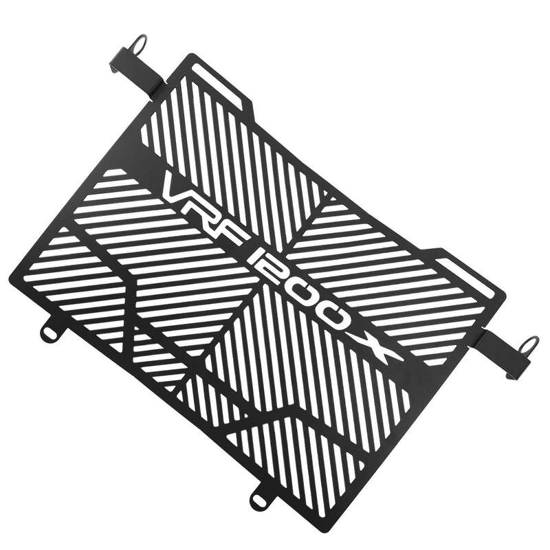Motorcycle Radiator Grille Cover Guard Protection Protector for VRF 1200X 2016-2020 VRF1200X(Black)