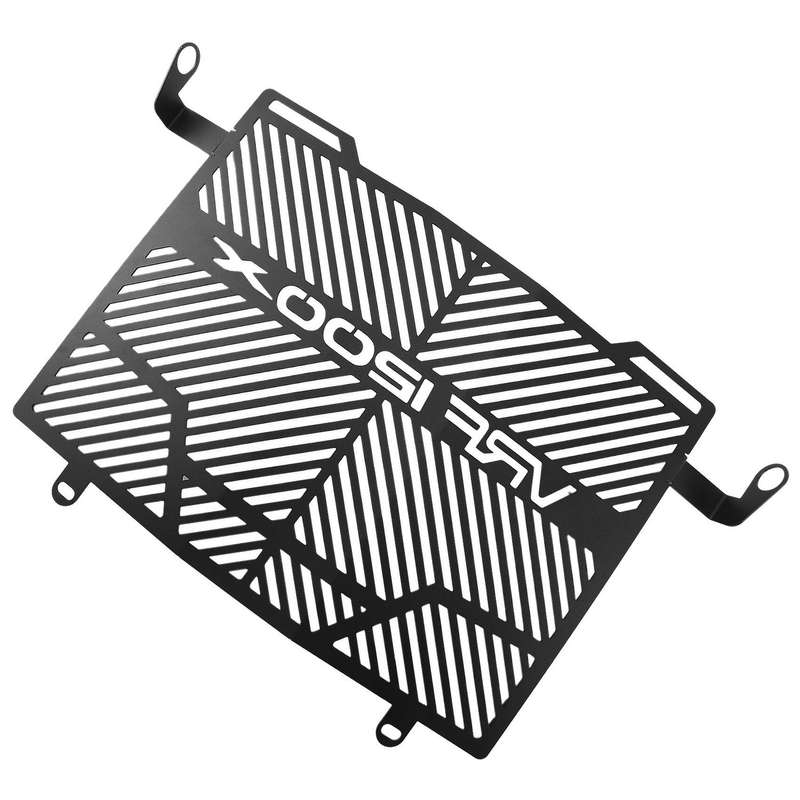 Motorcycle Radiator Grille Cover Guard Protection Protector for VRF 1200X 2016-2020 VRF1200X(Black)