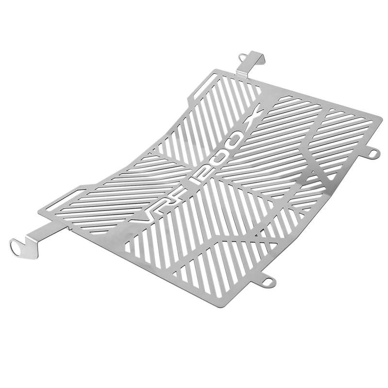 Motorcycle Radiator Grille Cover Guard Protection Protector for VRF 1200X 2016-2020 VRF1200X(Silver)