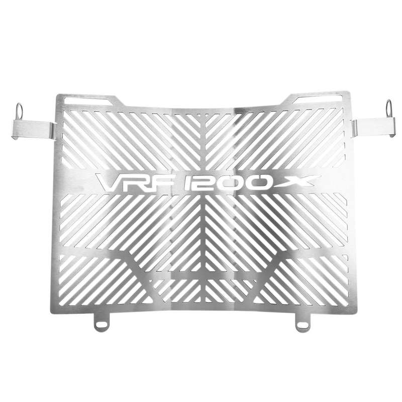 Motorcycle Radiator Grille Cover Guard Protection Protector for VRF 1200X 2016-2020 VRF1200X(Silver)