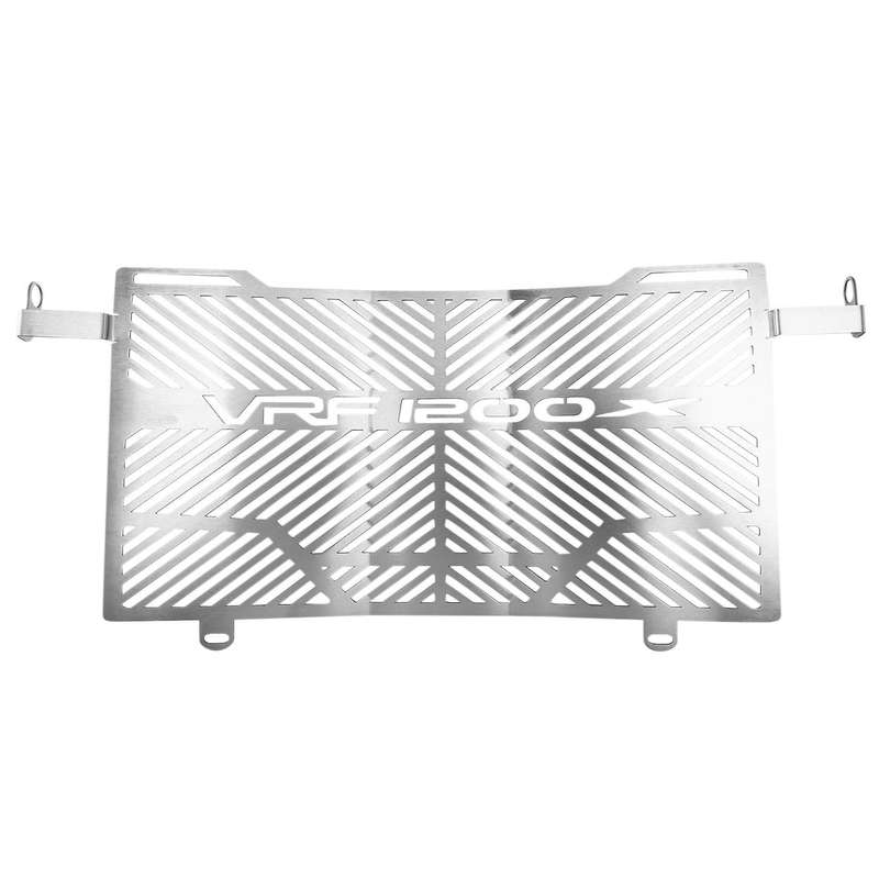 Motorcycle Radiator Grille Cover Guard Protection Protector for VRF 1200X 2016-2020 VRF1200X(Silver)