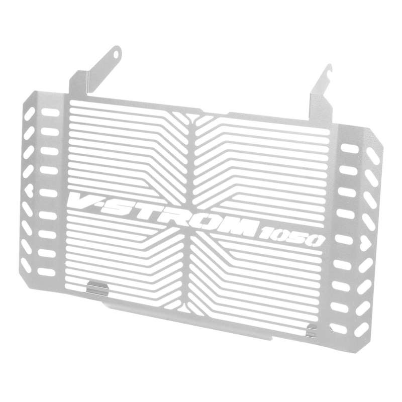 Motorcycle Radiator Grille Grill Protective Guard Cover for V-STROM 1050 1050 2020(Silver)
