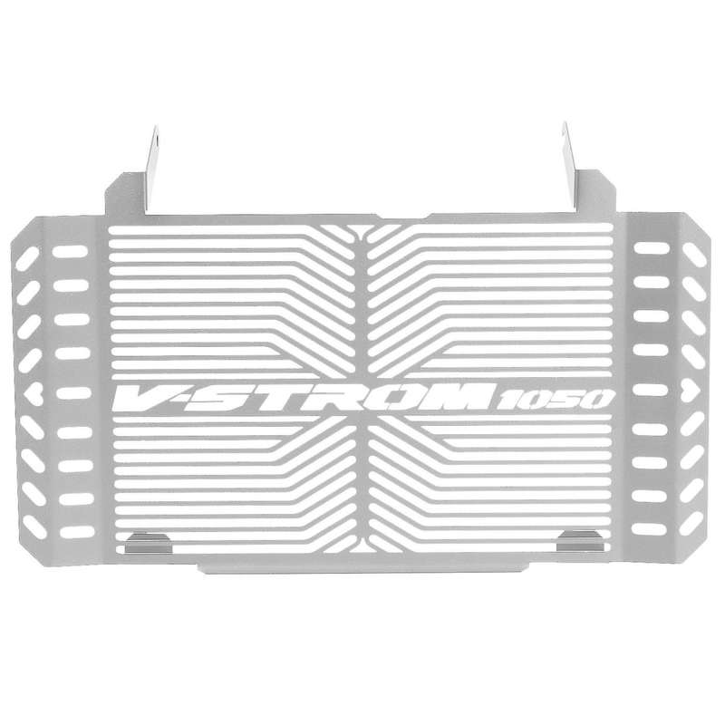 Motorcycle Radiator Grille Grill Protective Guard Cover for V-STROM 1050 1050 2020(Silver)