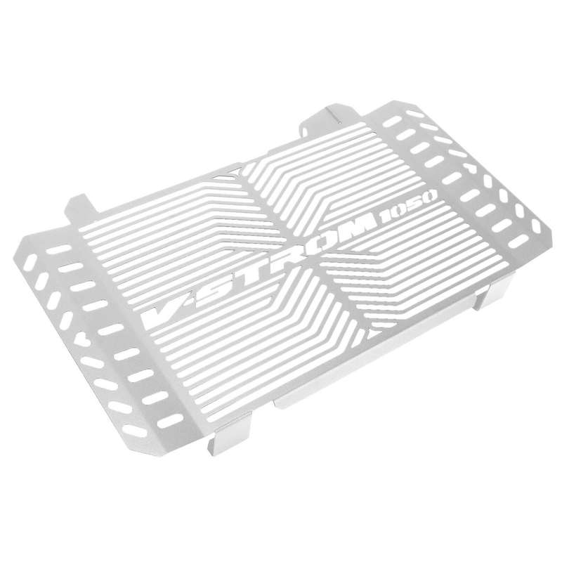 Motorcycle Radiator Grille Grill Protective Guard Cover for V-STROM 1050 1050 2020(Silver)
