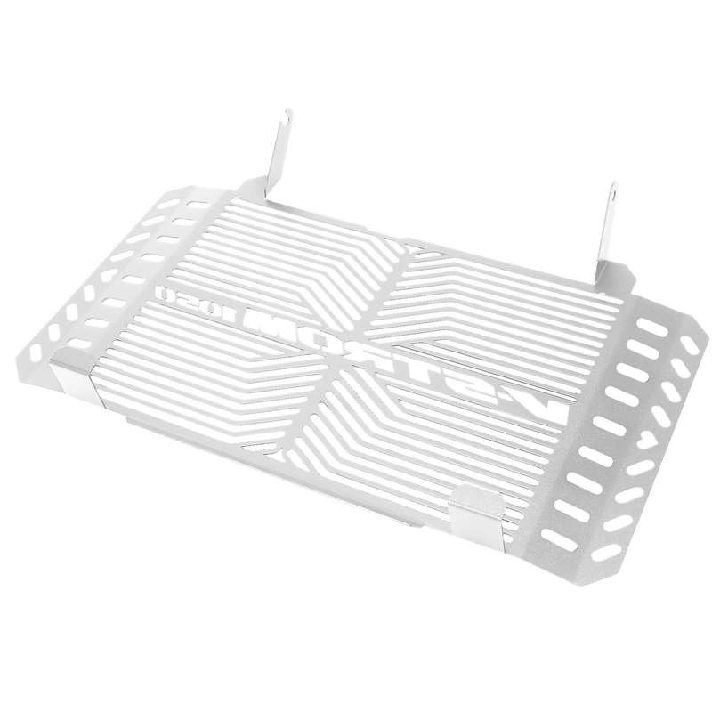 Motorcycle Radiator Grille Grill Protective Guard Cover for V-STROM 1050 1050 2020(Silver)