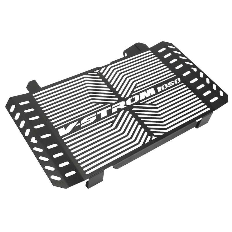 Motorcycle Radiator Grille Grill Protective Guard Cover for V-STROM 1050 1050 2020(Black)