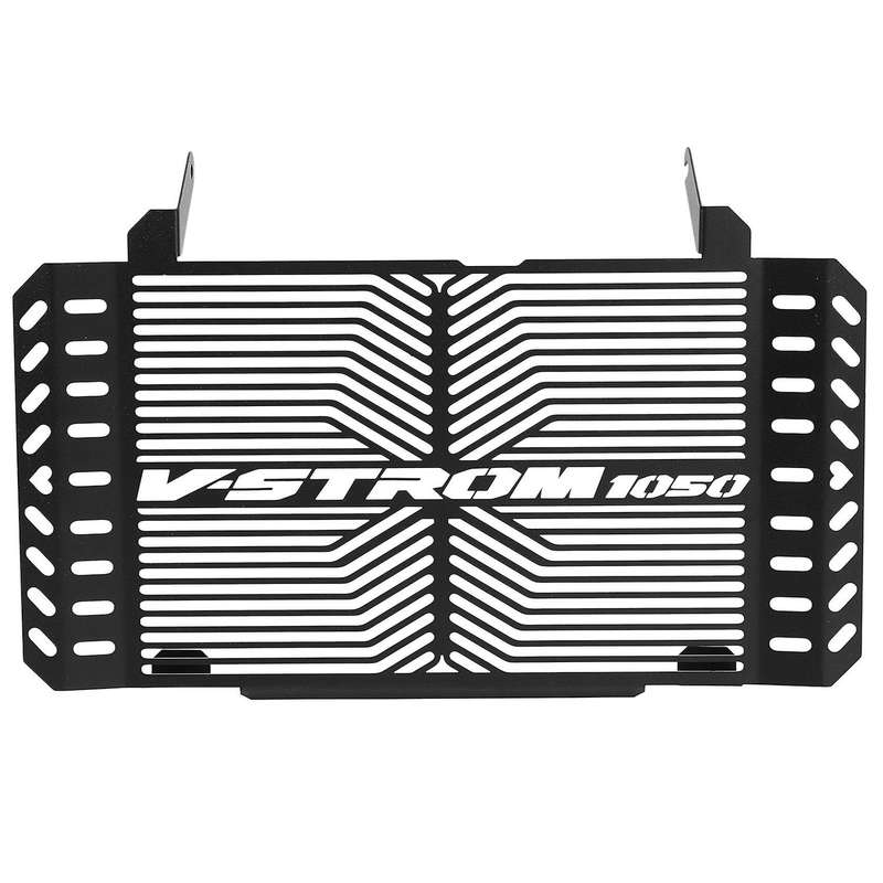 Motorcycle Radiator Grille Grill Protective Guard Cover for V-STROM 1050 1050 2020(Black)