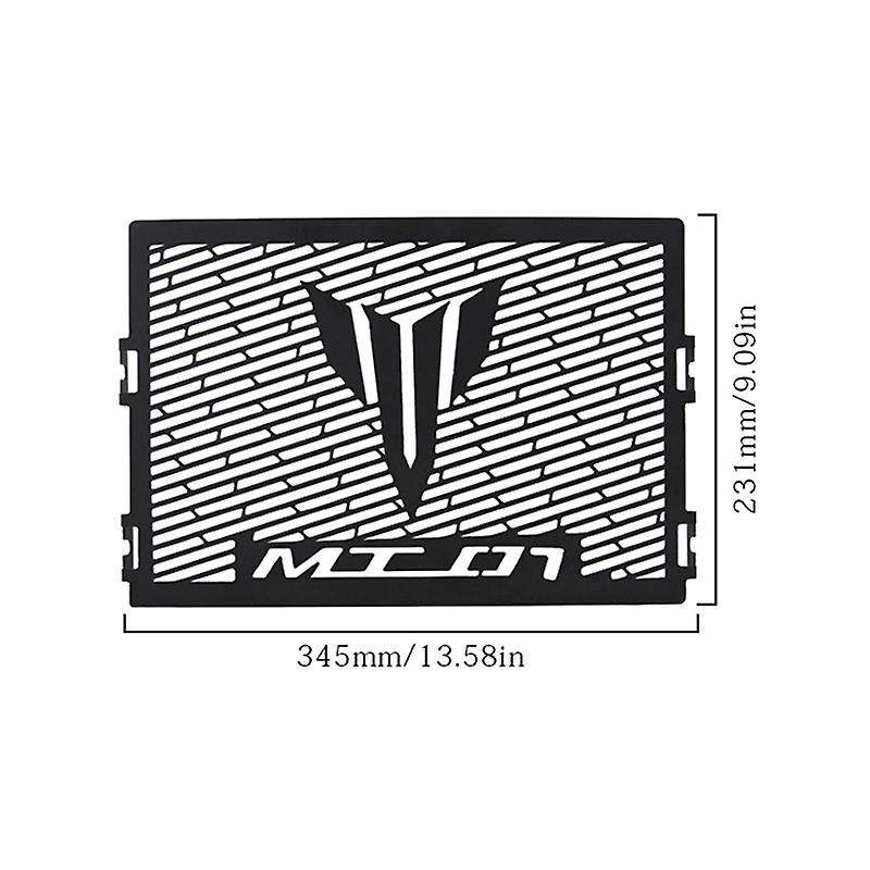 Motorcycle Radiator Grille Grill Protective Guard Cover for MT07 2013-2017