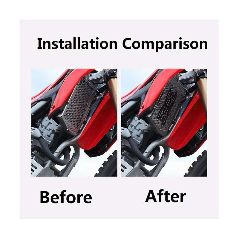 Motorcycle Radiator Grille Guard Grill Cover for Crf300l Crf 300 L 2021 2022 Accessories Water Tank