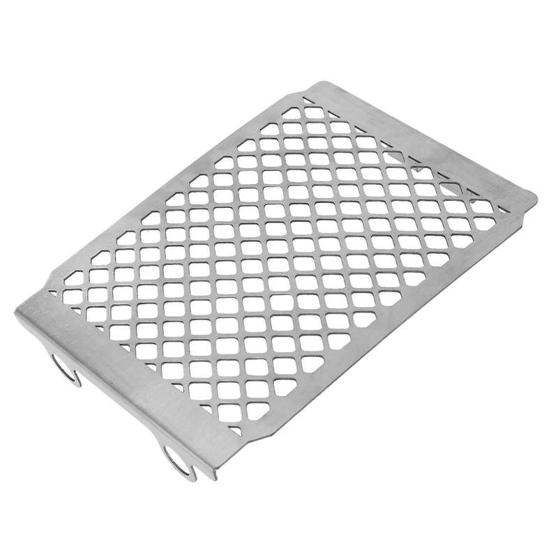 Motorcycle Radiator Guard Grille Protective Cover for Interceptor 650 Int650 Gt650(silver)