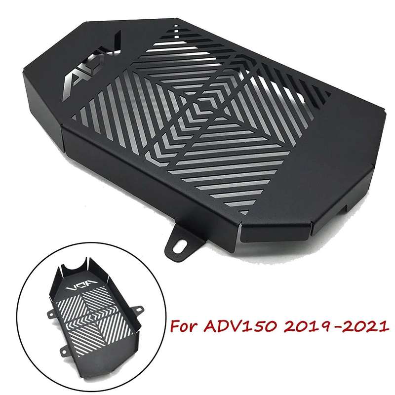 Motorcycle Radiator Protector Protective Cover for ADV 150 2019-2021 Water Cooler Protection Black