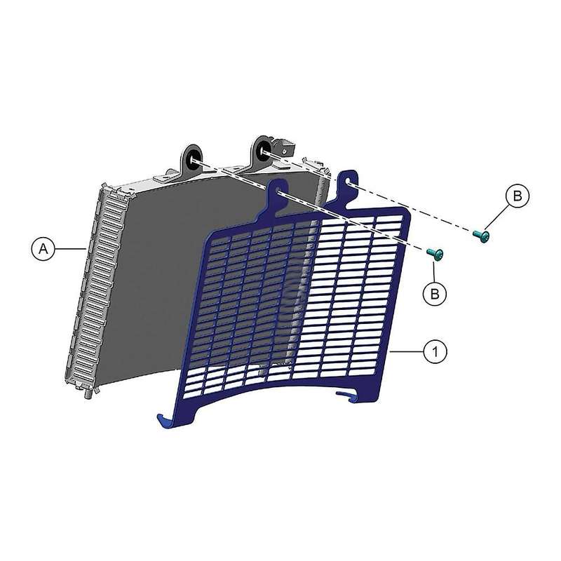 Motorcycle Radiator Shield for Pan America 1250 S PA1250 S Panamerica 1250 2021 2020
