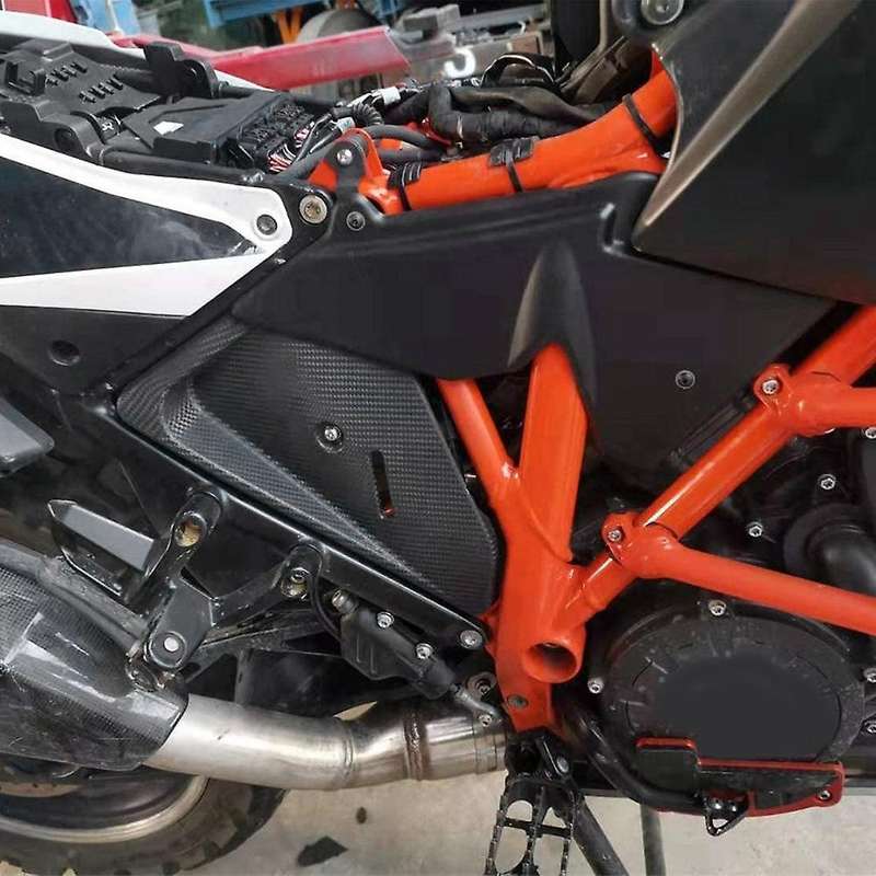 Motorcycle Radiator Side Cover Panel Guard Protector Compatible for 1050 1090 1190 1290 ADV