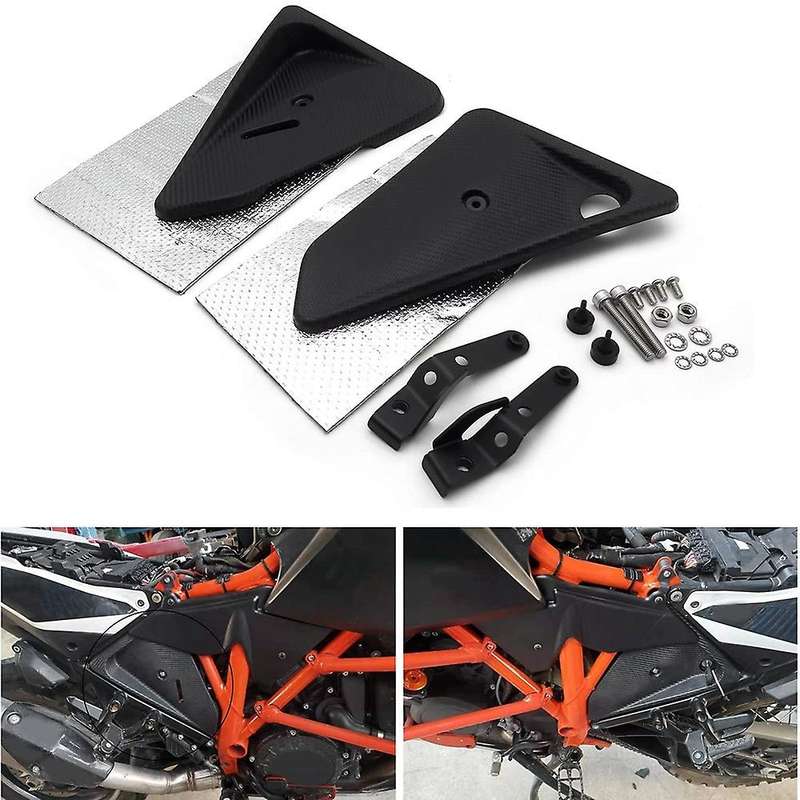 Motorcycle Radiator Side Cover Panel Guard Protector Compatible for 1050 1090 1190 1290 ADV