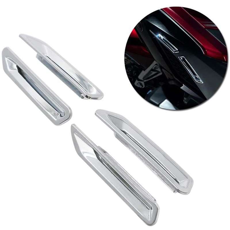 Motorcycle Radiator Slot Vent Trim Motorcycle Decoration Parts for Goldwing GL1800 2018-2020