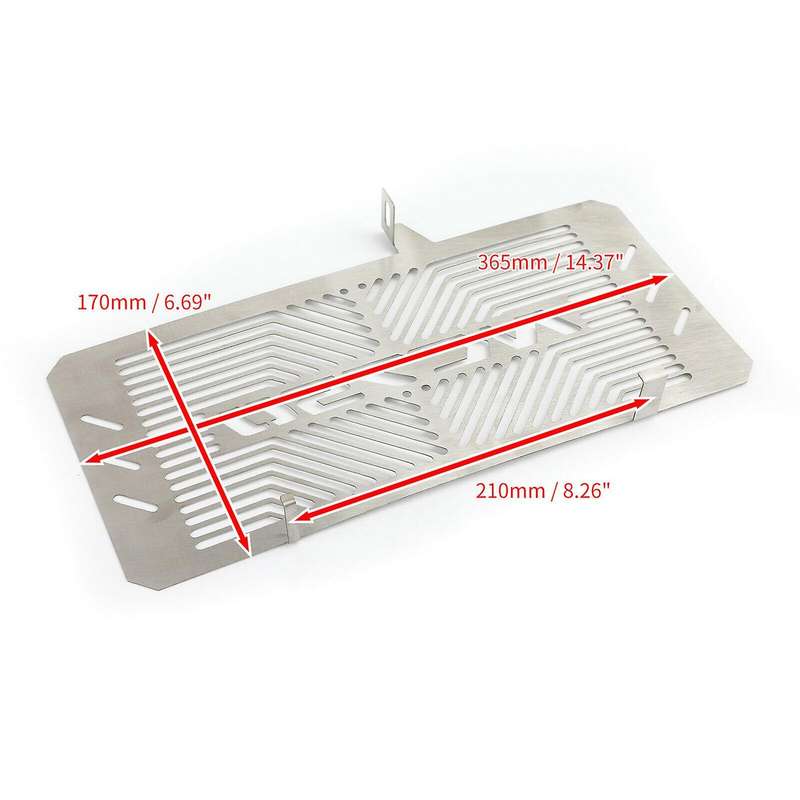 Motorcycle Radiator Protector Protective Cover for NC750 S X N 2014-17 Water Cooler Protection Silve