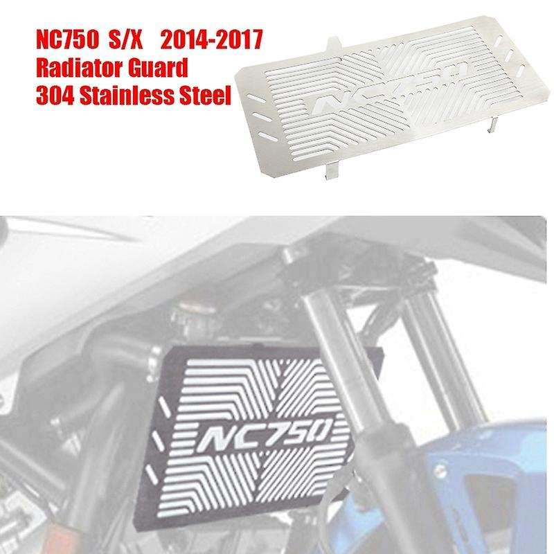 Motorcycle Radiator Protector Protective Cover for NC750 S X N 2014-17 Water Cooler Protection Silve