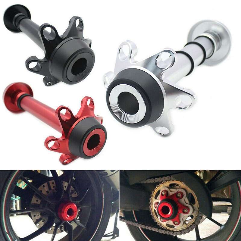 Motorcycle Rear Axle Fork Crash Frame Slider Wheel Protector for 1199 1199S Panigale 1299 Red