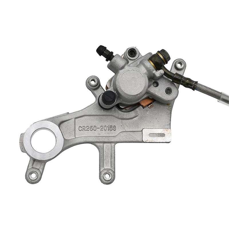Motorcycle Rear Brake Caliper Master Cylinder Pump W/Oil Hose for CR125R CR250R CRF250R CRF450R 2002