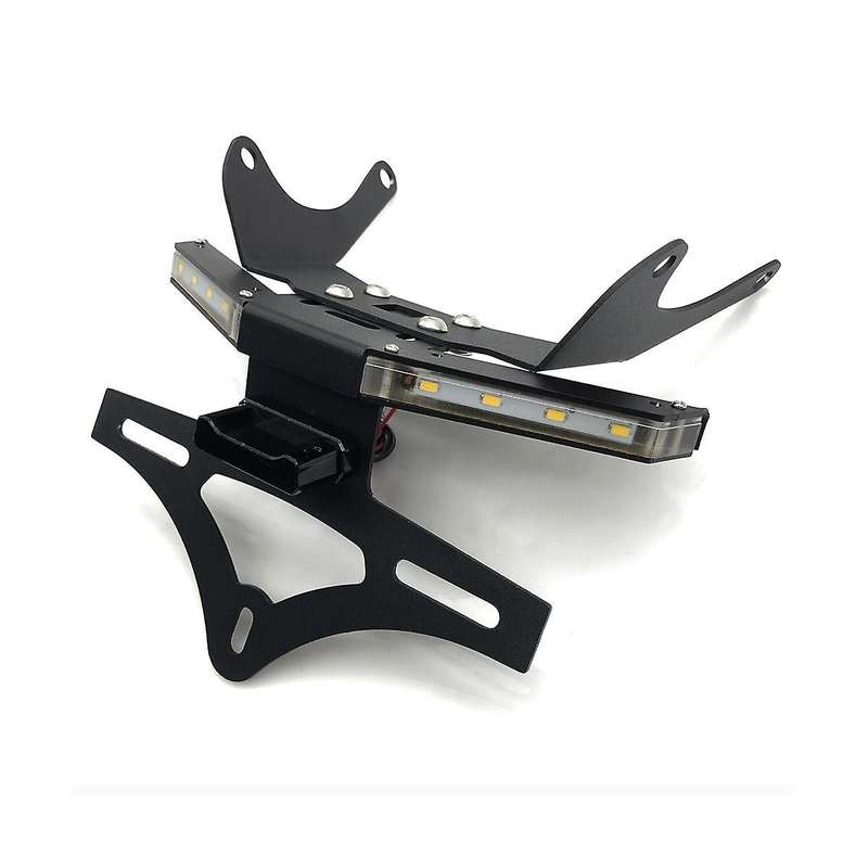 Motorcycle Rear Bracket License Plate Frame Holder Turn Signal Light for Cb650r Cbr650r 2021 2022 2