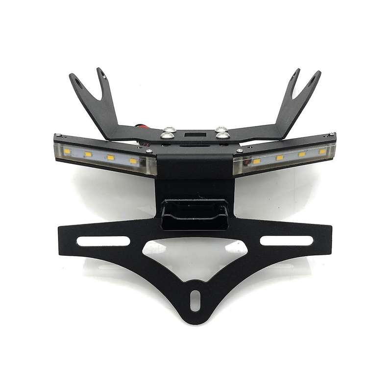 Motorcycle Rear Bracket License Plate Frame Holder Turn Signal Light for Cb650r Cbr650r 2021 2022 2
