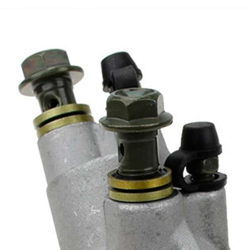 Motorcycle Rear Brake Caliper with Brake Pad Replacement ATV Rear Brake Lower Pump for Sportsman 400