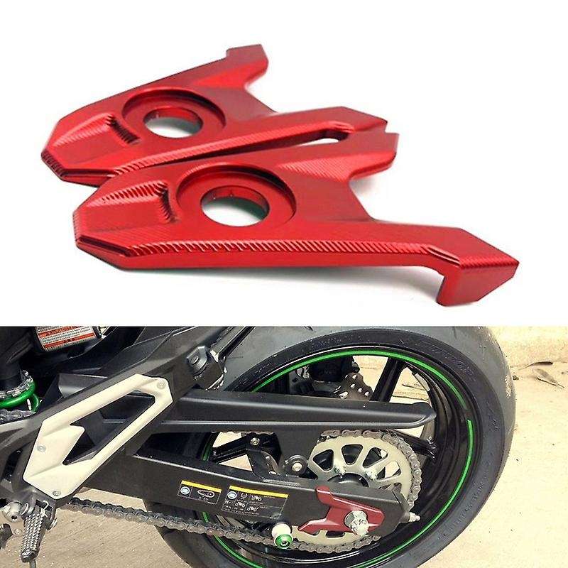 Motorcycle Rear Axle Spindle Chain Tensioner Adjuster Blocks for Z800 2013-2016 Motor Accessories Re