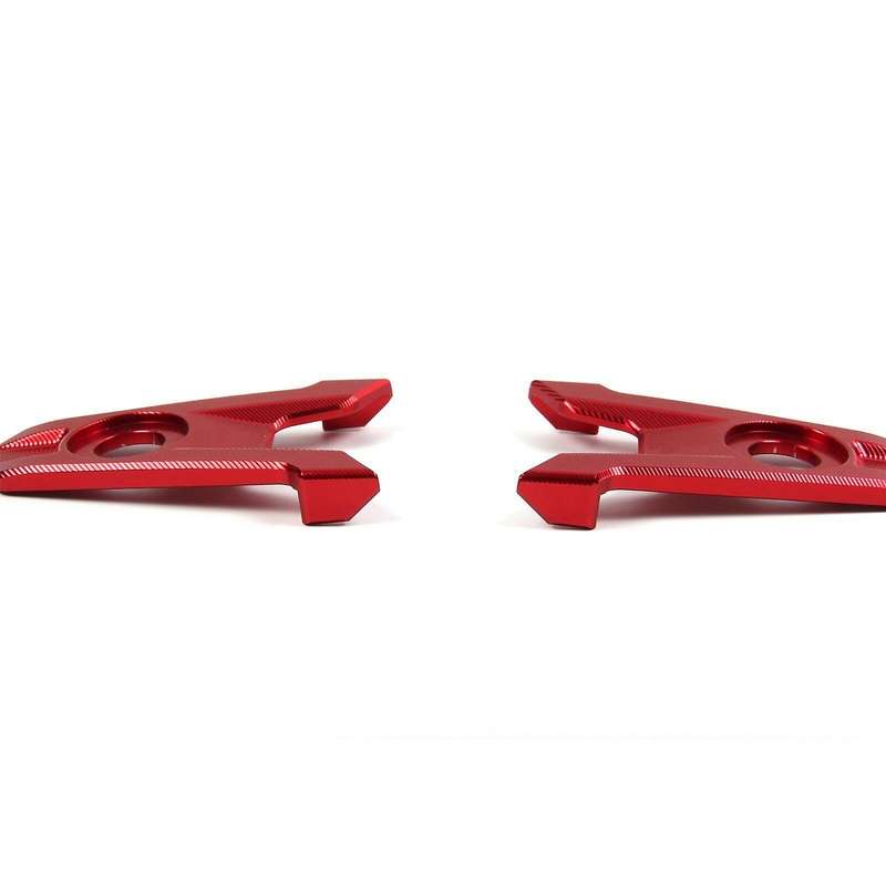 Motorcycle Rear Axle Spindle Chain Tensioner Adjuster Blocks for Z800 2013-2016 Motor Accessories Re