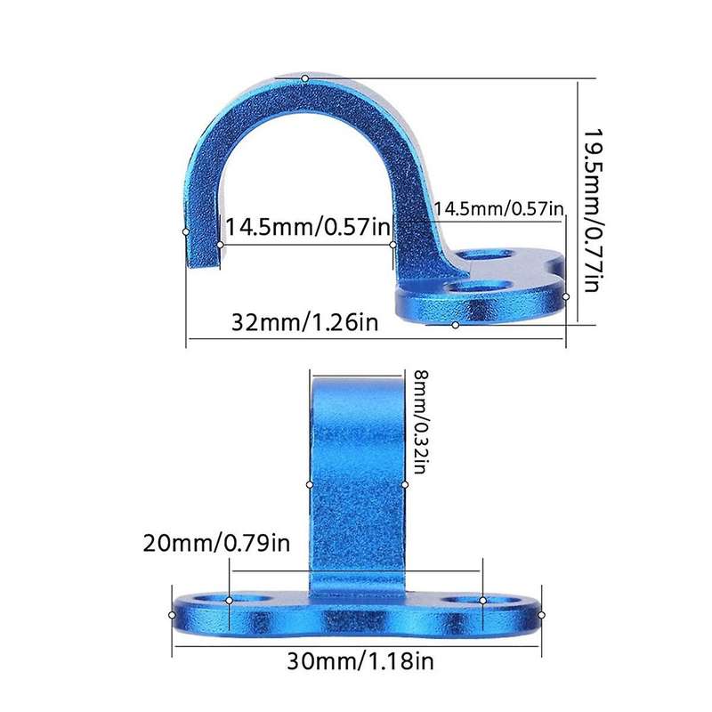 Motorcycle Rear Brake Hose Clamp Holder for YZ250F YZ400F YZ450F YZ80 85 WR426F 450F