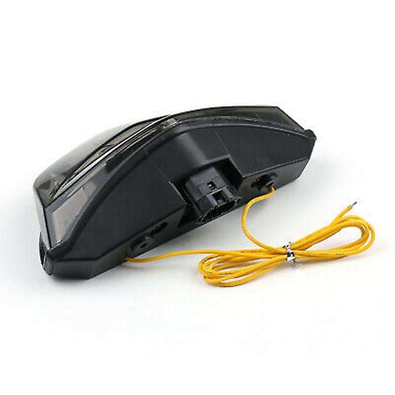 Motorcycle Rear Brake Light with Steering Tail Light Assembly for 696 795 796 1100S 1100(Clear)