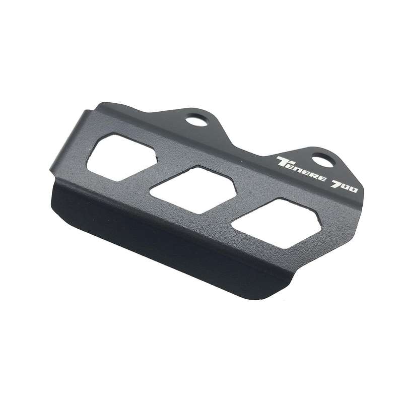 Motorcycle Rear Brake Fluid Reservoir Guard Cover Protector for 700 T7 XTZ700 2017-2021 Black