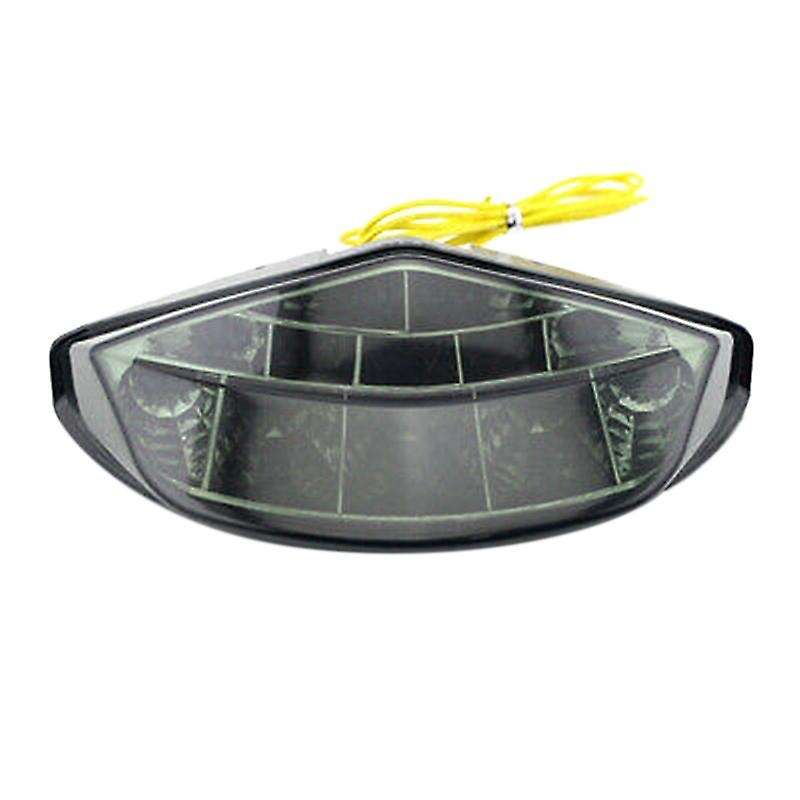 Motorcycle Rear Brake Light with Steering Tail Light Assembly for 696 795 796 1100S 1100(Black)