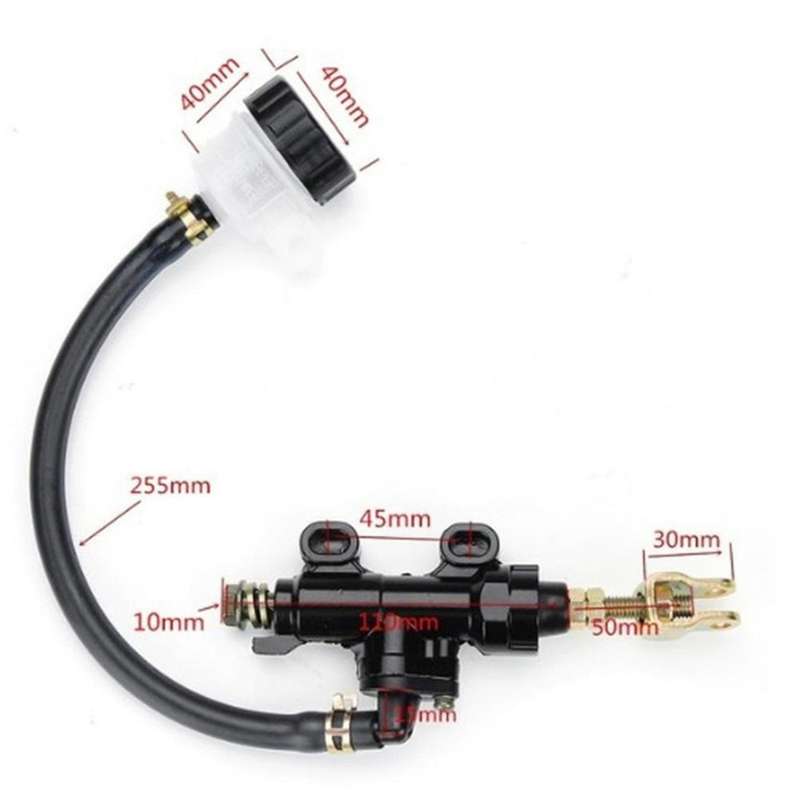 Motorcycle Rear Brake Upper Pump Oil Pump Foot Brake Pump Universal Motorcycle Accessories for ATV B