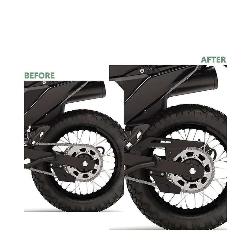 Motorcycle Rear Chain Guard Cover Fairing Cowling for Klr650 Klr 650 2022-2023