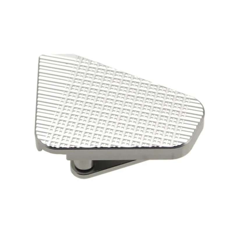 Motorcycle Rear Foot Brakes Pedals Levers Step Plate Extension for CB750 CB 750 2023 2024-(Silver)