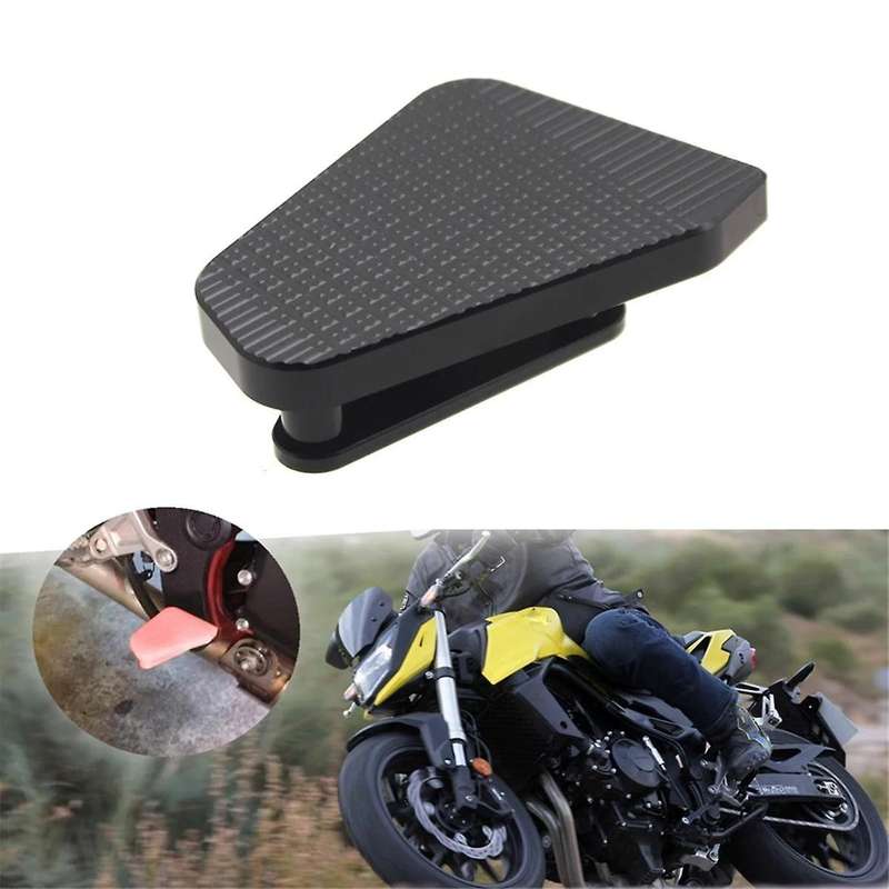 Motorcycle Rear Foot Brakes Pedals Levers Step Plate Extension for CB750 CB 750 2023 2024-(Silver)